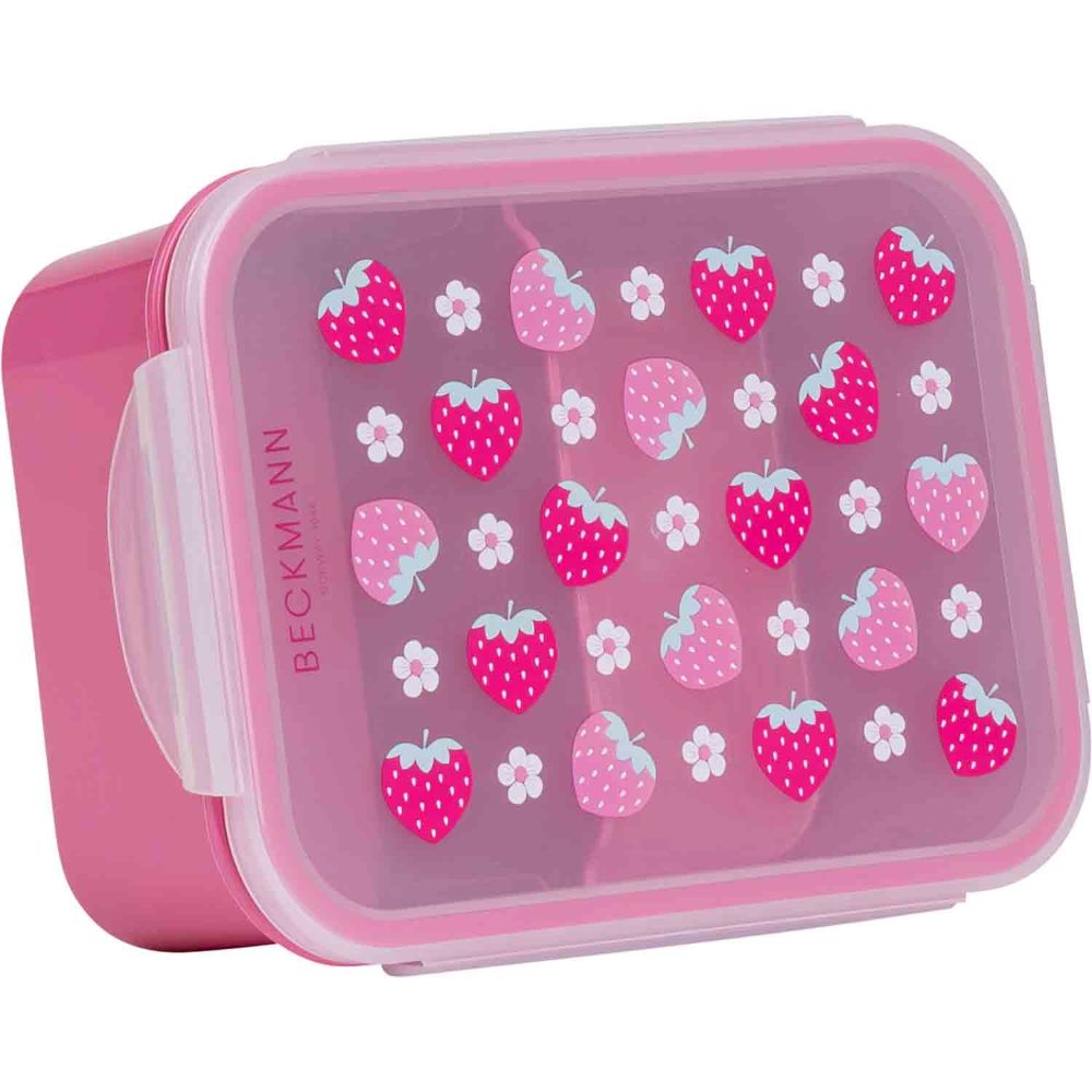 Beckmann Classic Strawberry Schulrucksack Set 8tlg.