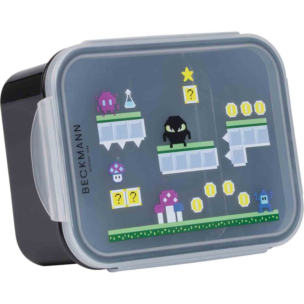 Beckmann Classic Pixel Schulrucksack Set 8tlg.