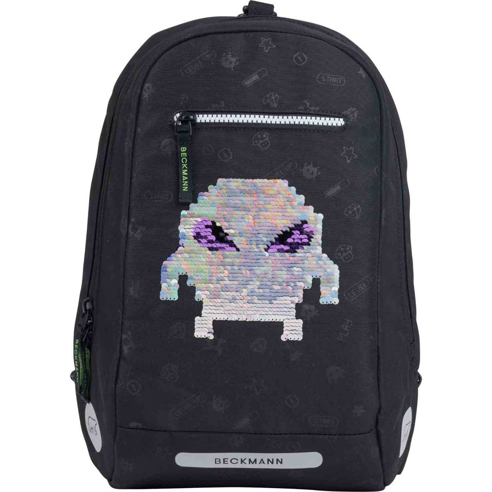 Beckmann Classic Pixel Schulrucksack Set 6tlg.