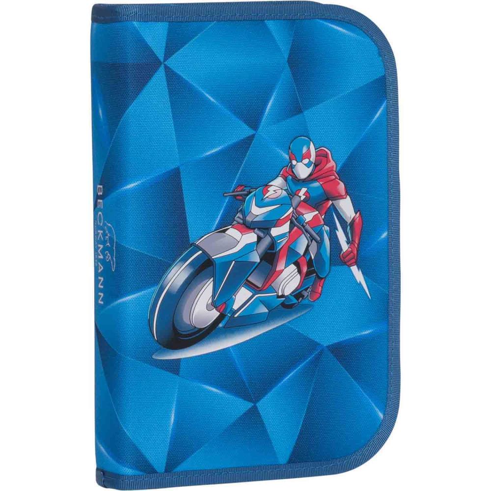 Beckmann Classic Blue Lightning Schulrucksack Set 8tlg.