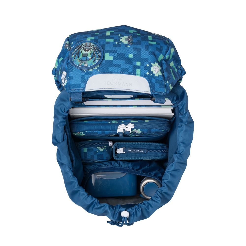 Beckmann Classic Spider Escape Schulrucksack Set 8tlg.