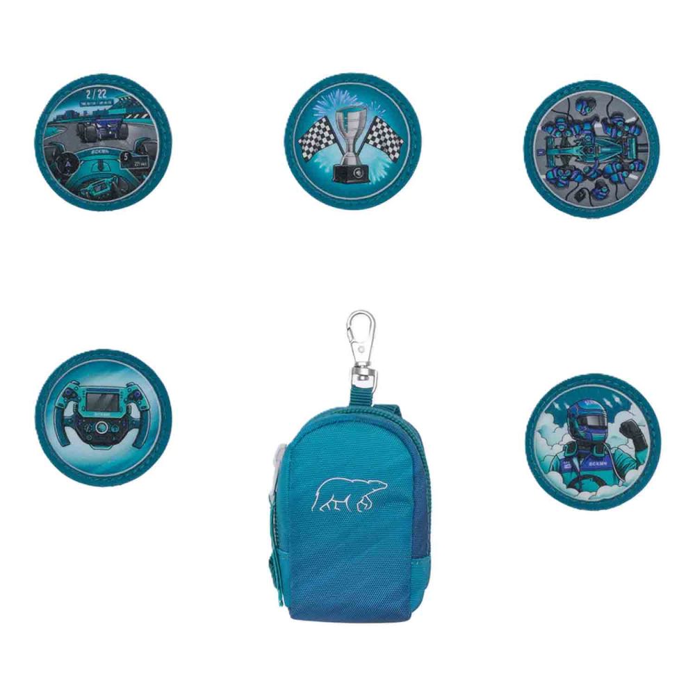 Beckmann Mini Rucksack Racing Buttons