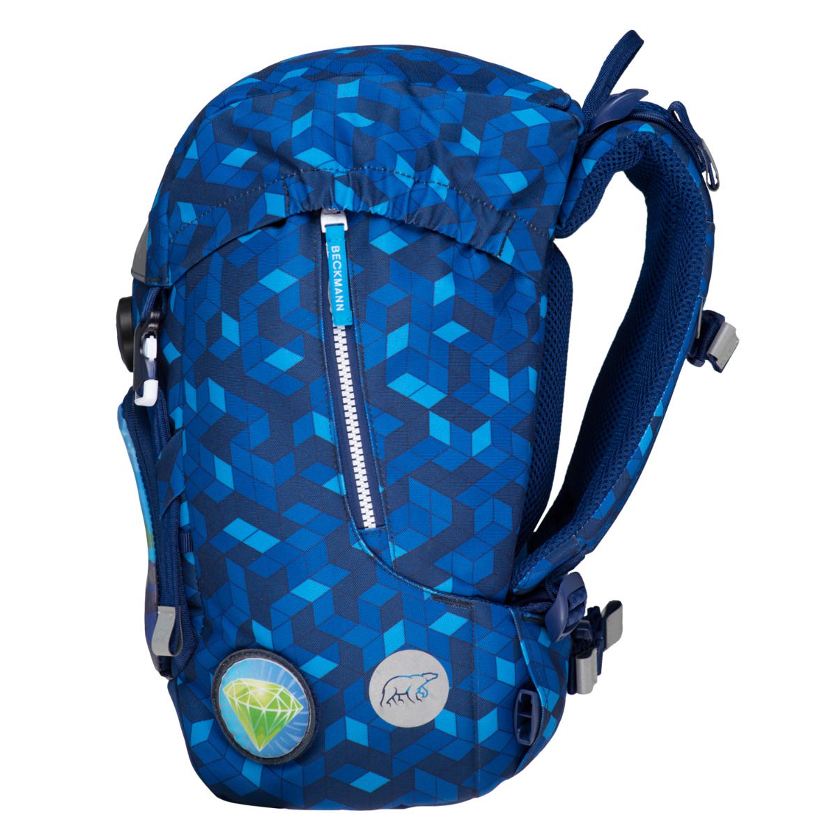 Beckmann Classic 22 Diamond Hunter Schulrucksack Set 3tlg.