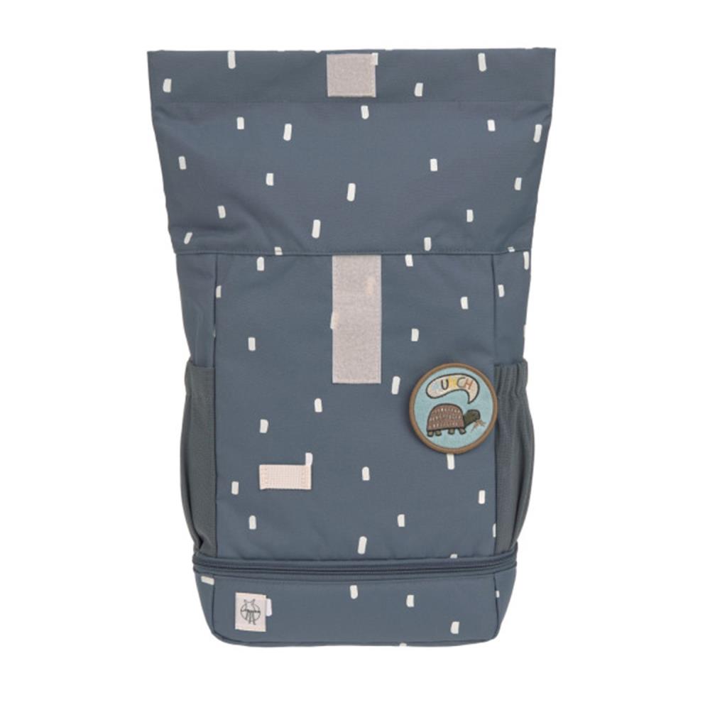 Lässig Mini Happy Prints Midnigt Blue Rolltop Kindergartenrucksack