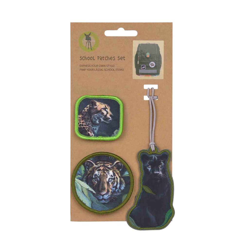 Lässig Wild Cats School Patches Set 3tlg.