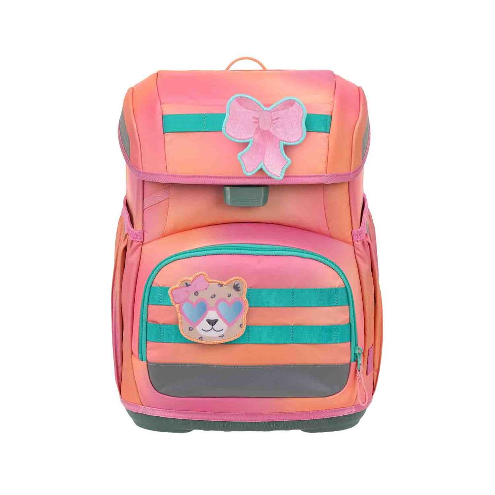Lässig Light Unique Sunset Pink Schulranzen Set 6tlg.