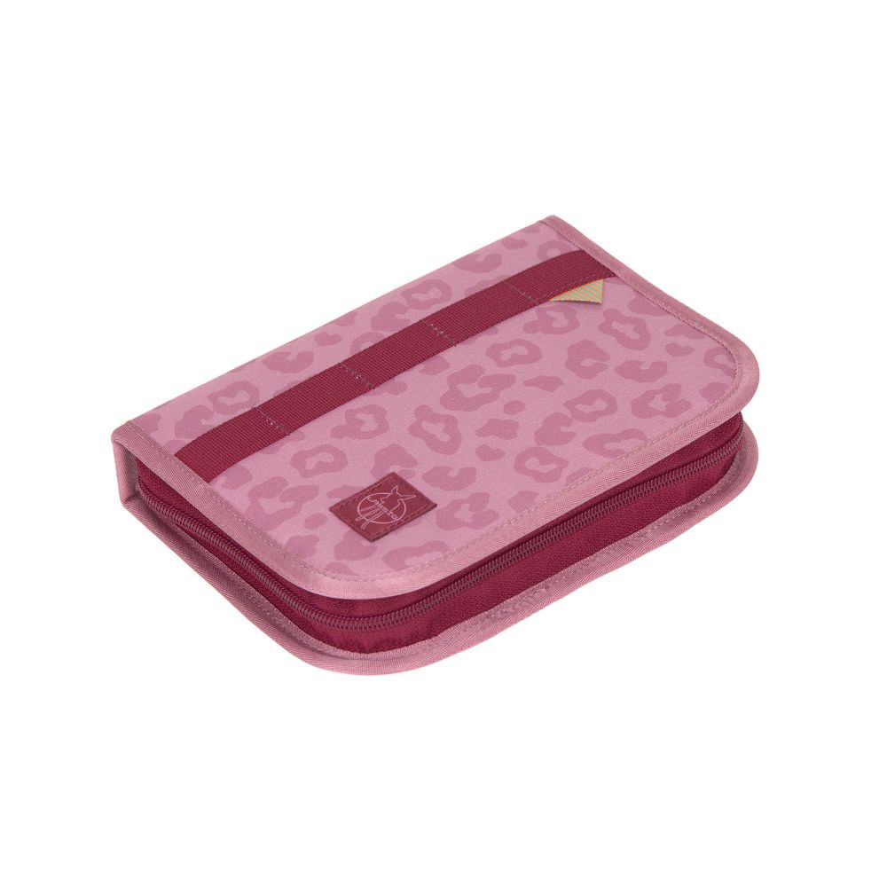 Lässig Light Unique Leopard Pink-Lilac Schulranzen 6tlg.
