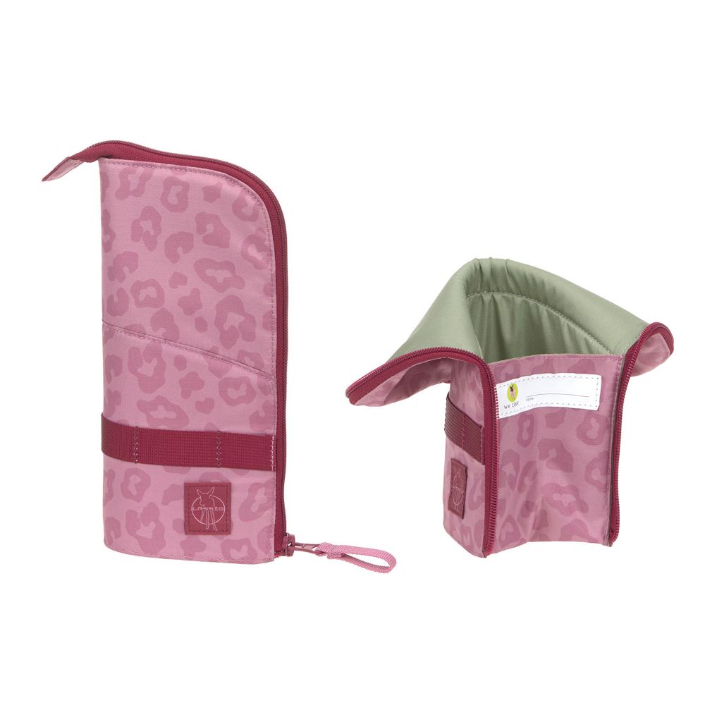Lässig Light Unique Leopard Pink-Lilac Schulranzen 6tlg.