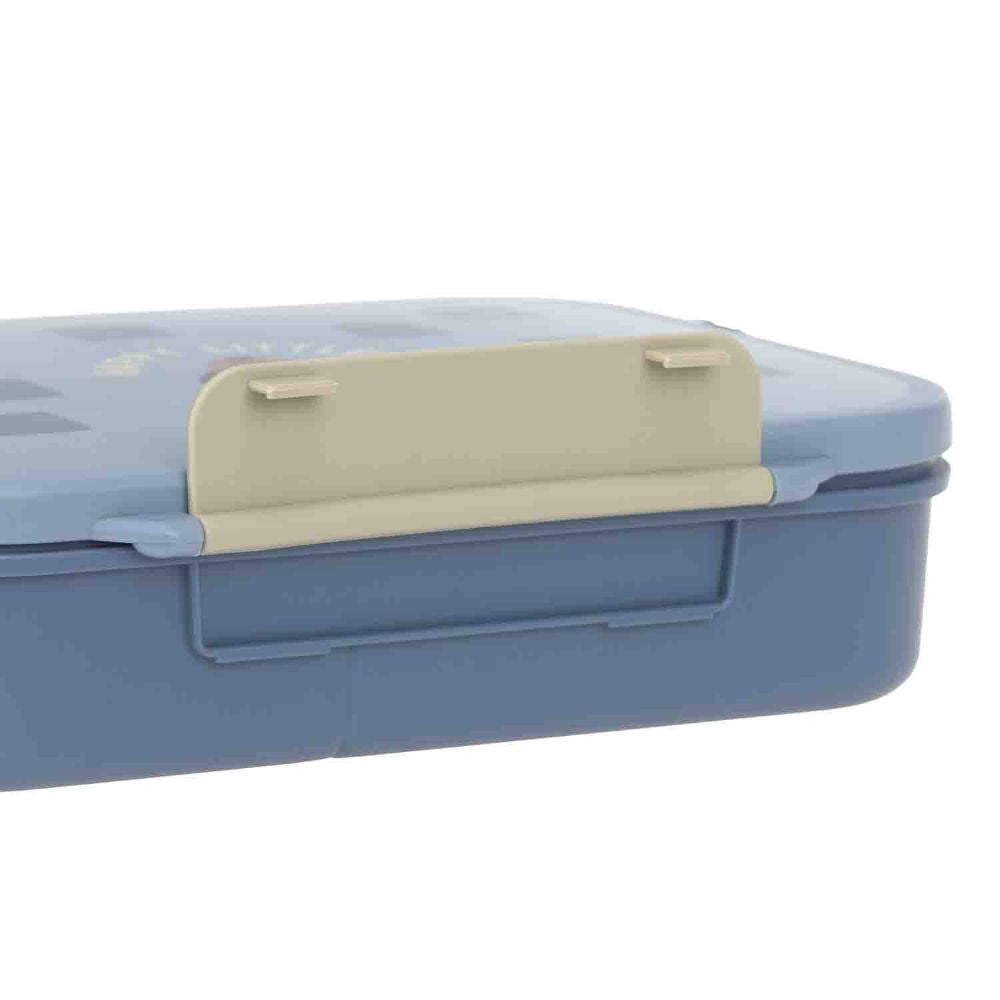 Lässig Bento Lunchbox Pattern Party Blue Green
