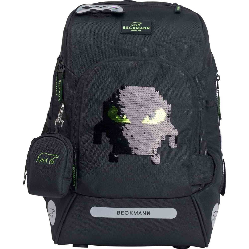 Beckmann Active Air FLX Pixel Schulrucksack Set 8tlg.