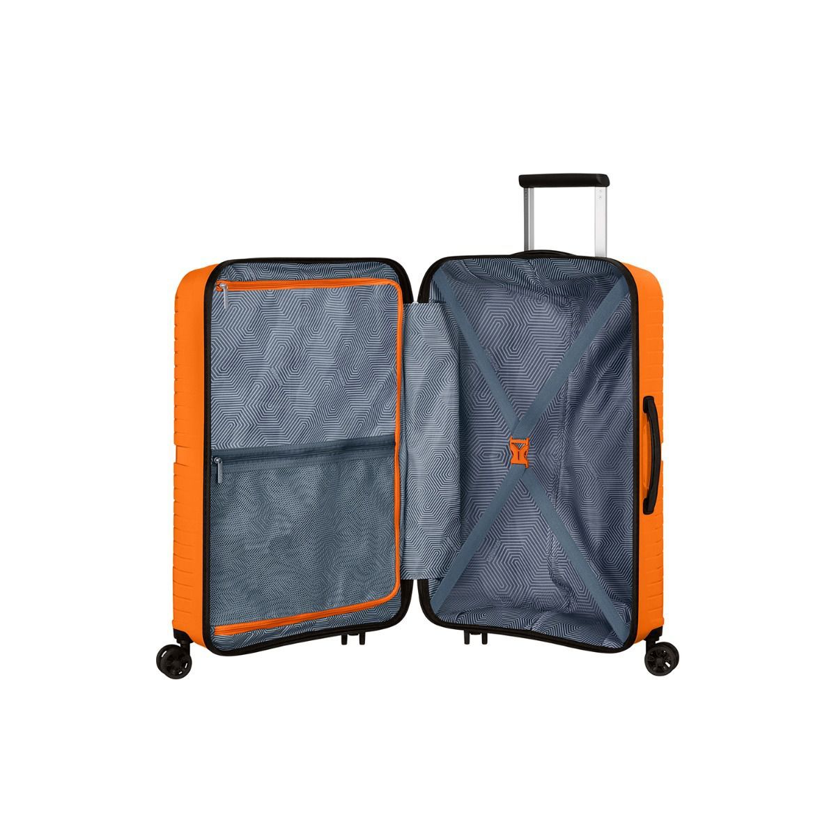 American tourister orange suitcase online