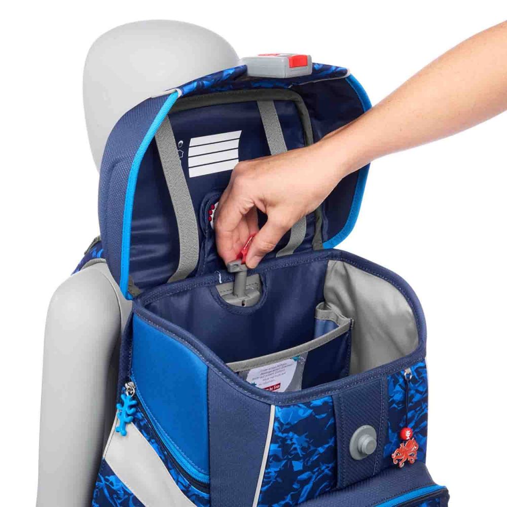 Step by Step Space Manta Rio Schulranzen Set 5tlg.