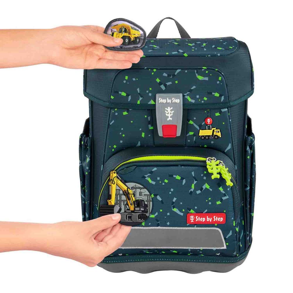 Step by Step Cloud Bagger Rocco Schulranzen Set 5tlg.
