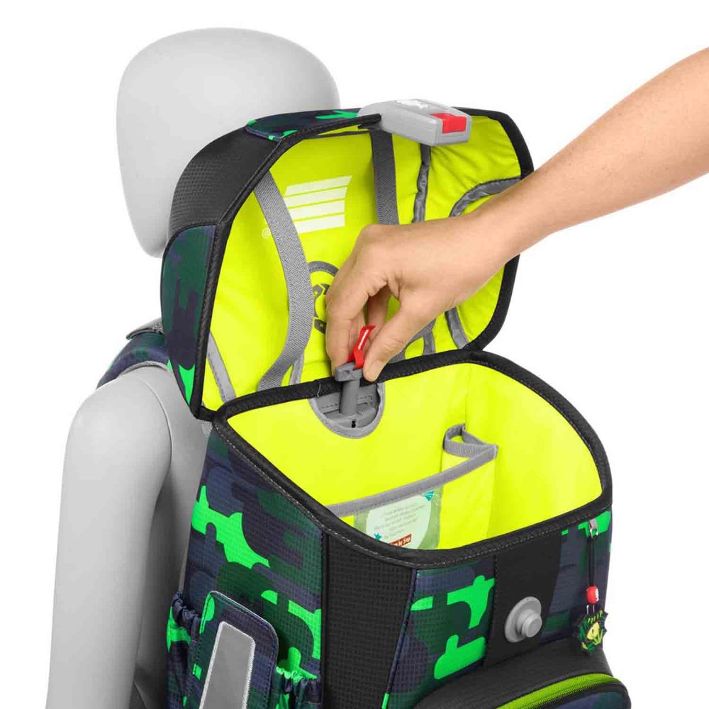 Step by Step Cloud Black Cat Chiko Schulranzen Set 5tlg.