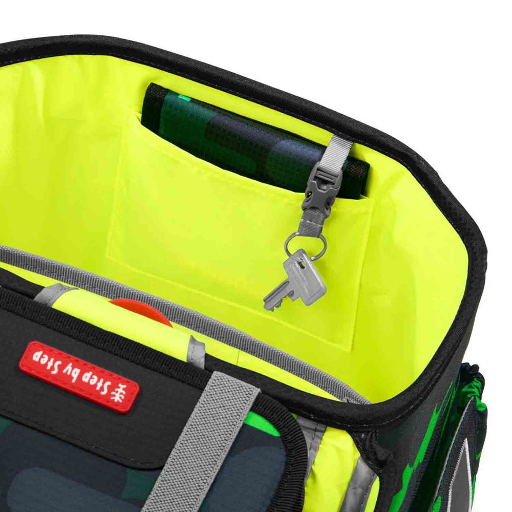 Step by Step Cloud Black Cat Chiko Schulranzen Set 5tlg.