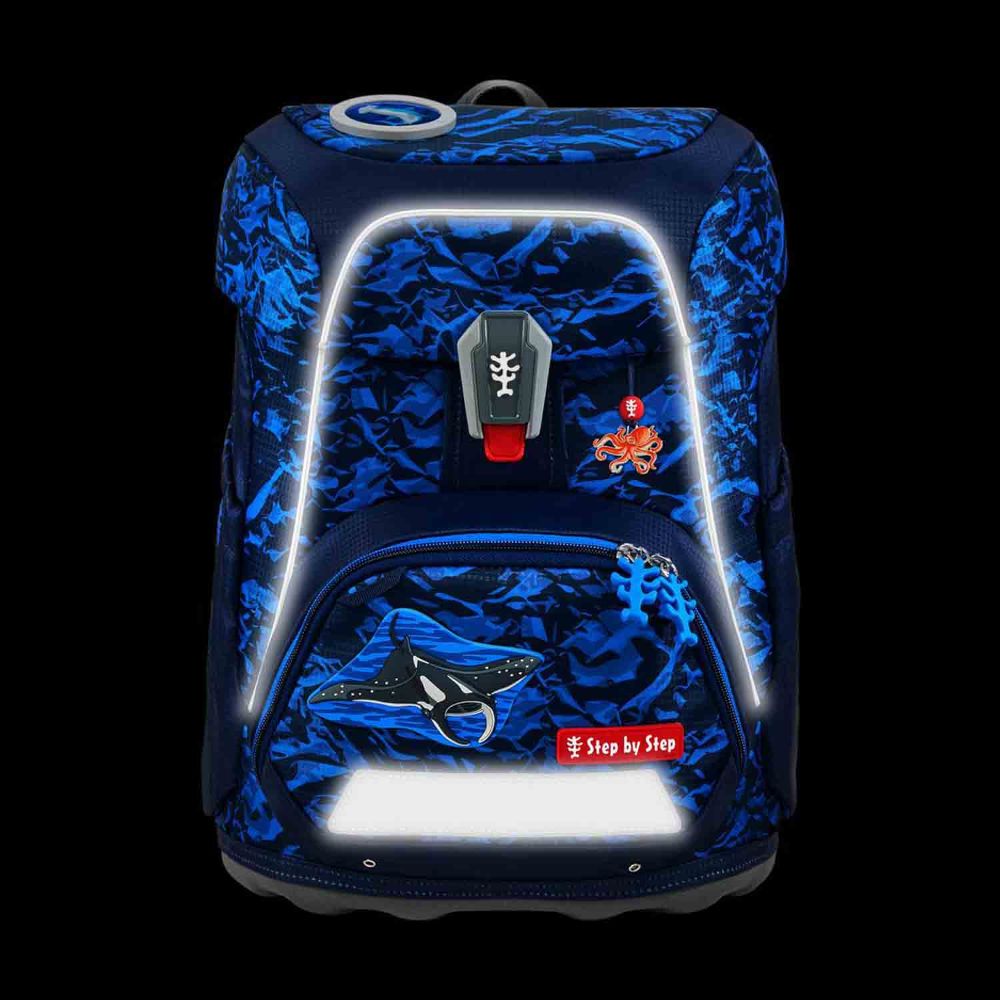 Step by Step Fit Manta Rio Schulranzen Set 5tlg.