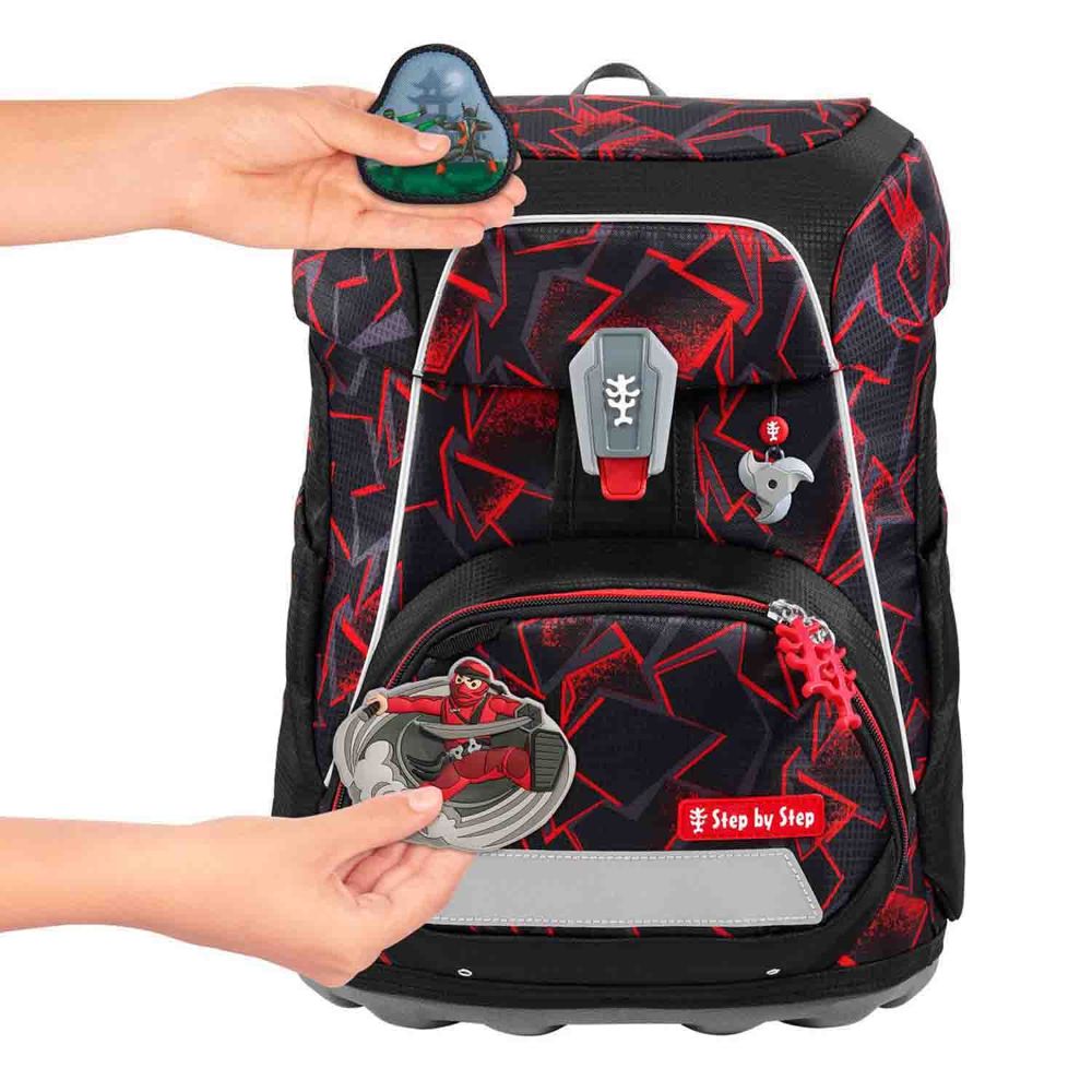Step by Step Fit Ninja Yuma Schulranzen Set 5tlg.