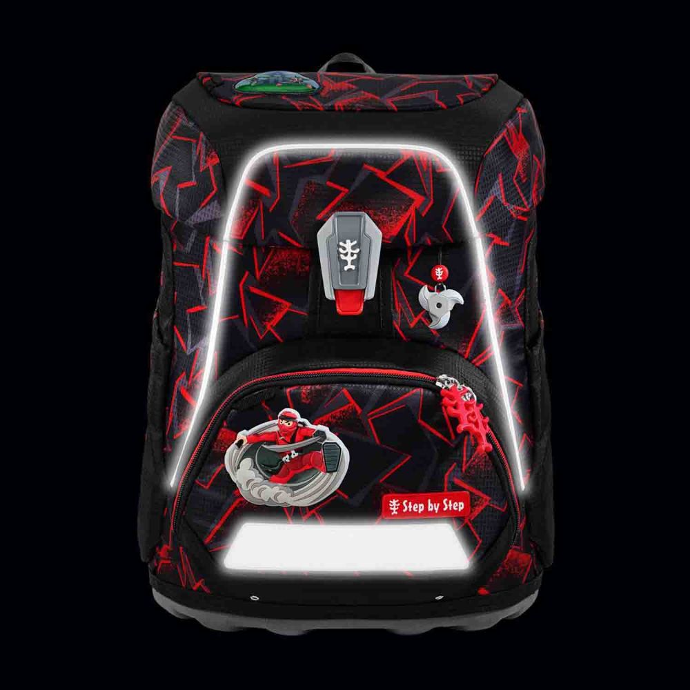 Step by Step Fit Ninja Yuma Schulranzen Set 5tlg.