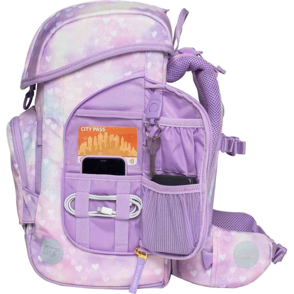 Beckmann Plus Air Unicorn Princess Purple Schulranzen Set 8tlg.
