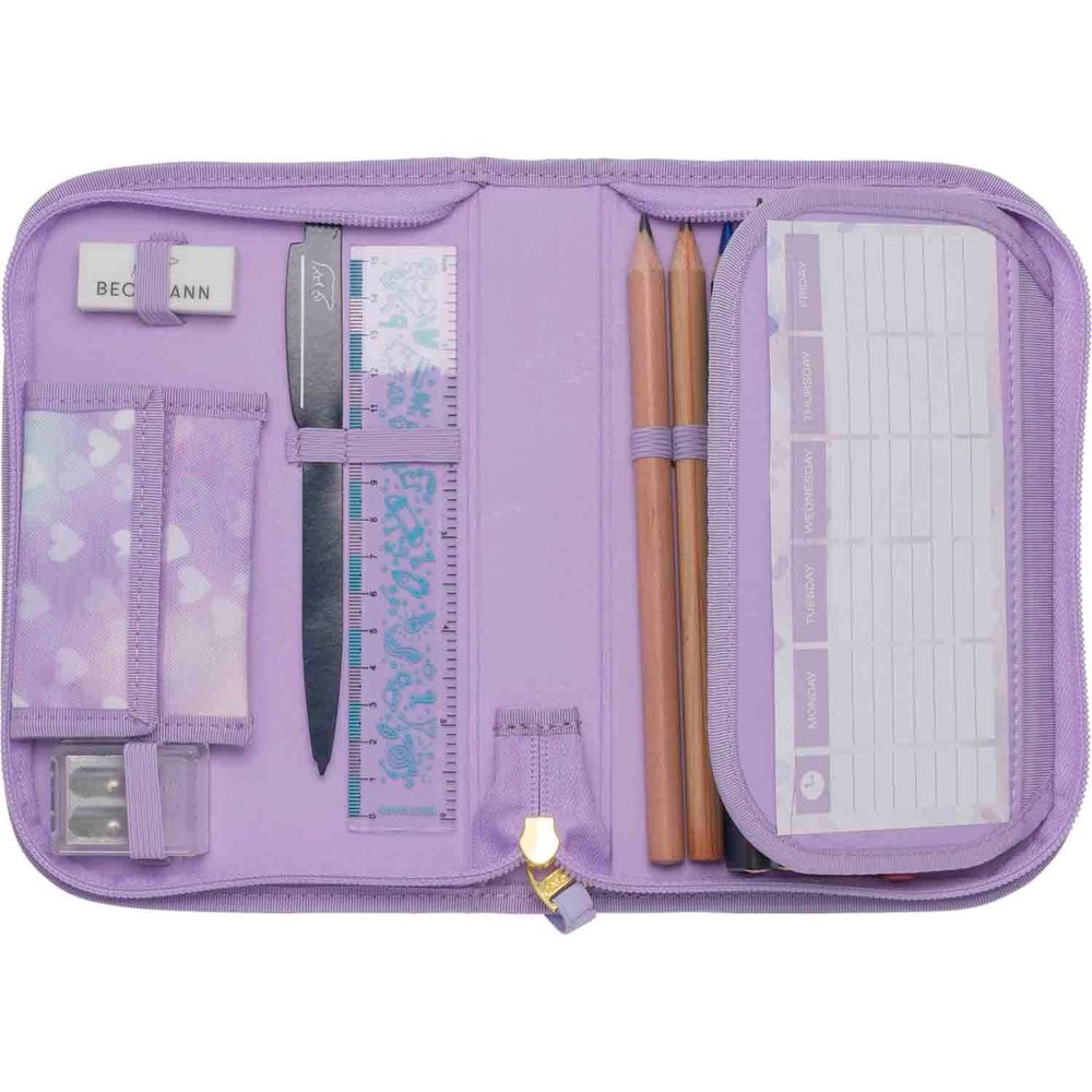 Beckmann Plus Air Unicorn Princess Purple Schulranzen Set 6tlg.