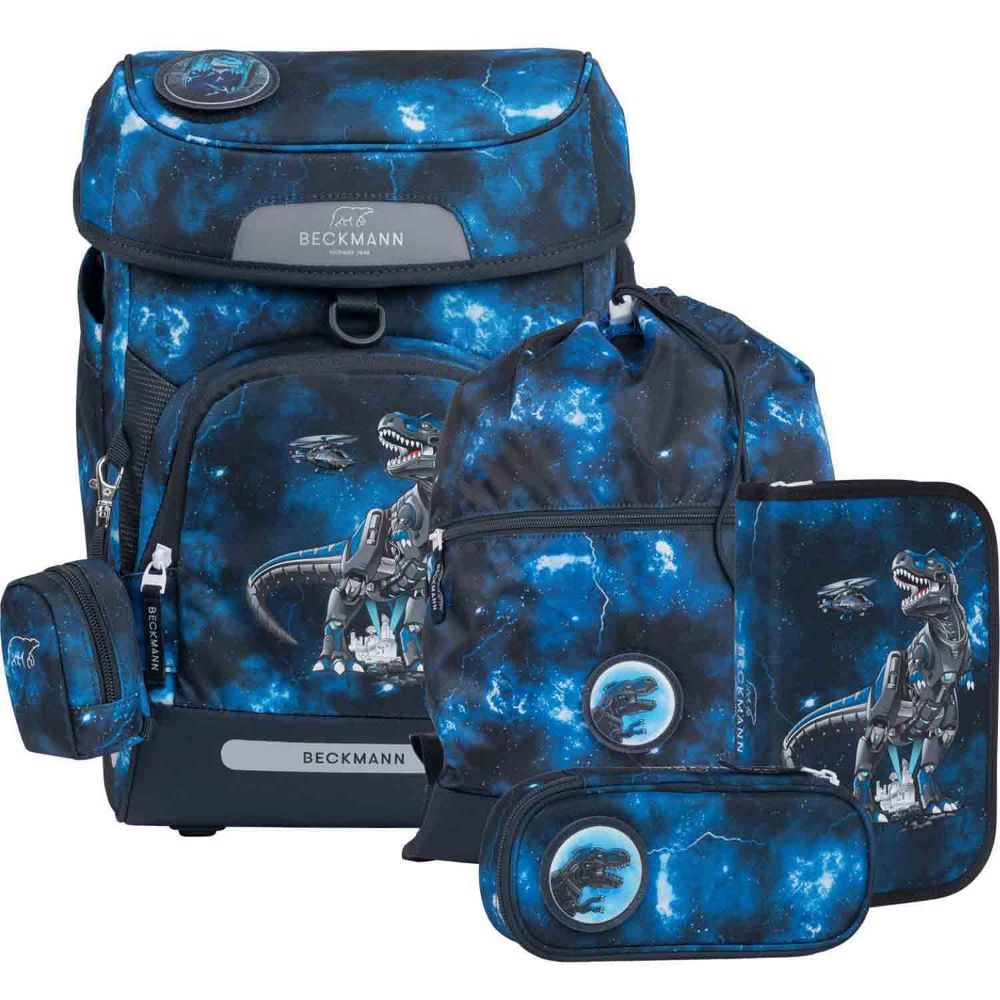 Beckmann Plus Air Tech Rex Schulranzen Set 6tlg.