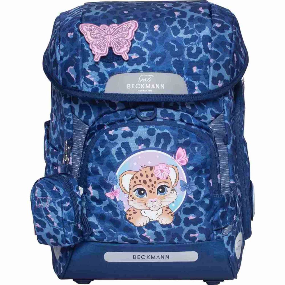 Beckmann Plus Air Cheeta Schulranzen Set 8tlg.