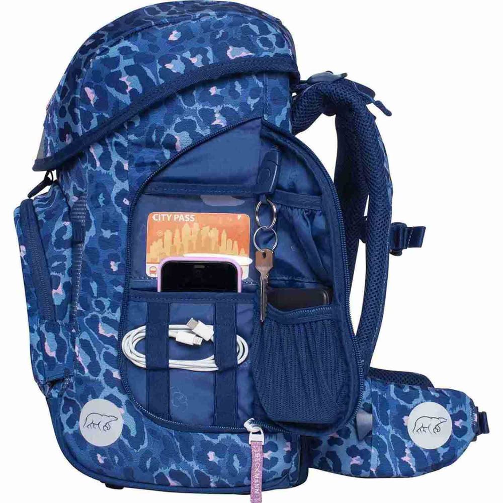 Beckmann Plus Air Cheeta Schulranzen Set 8tlg.