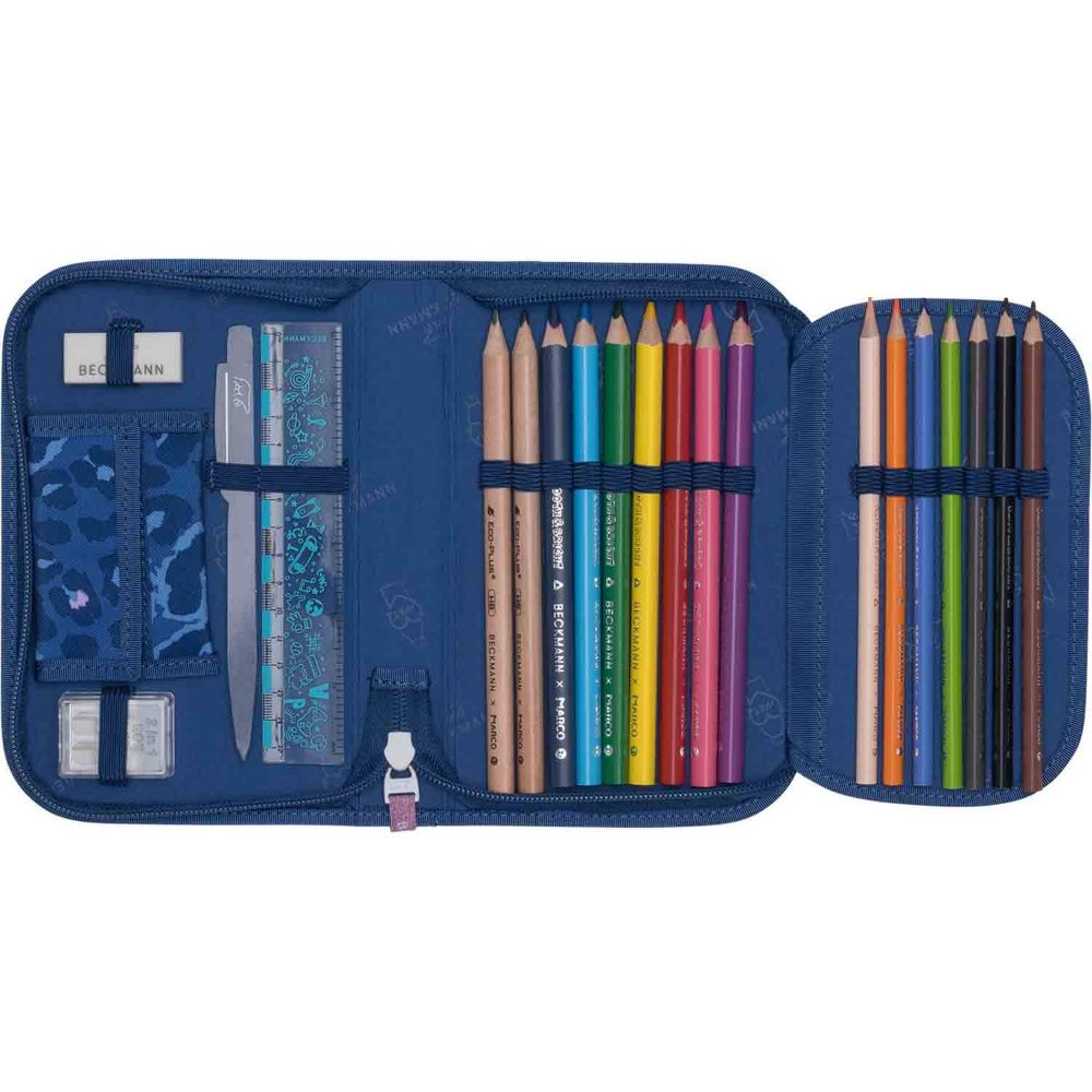 Beckmann Plus Air Cheeta Schulranzen Set 6tlg.