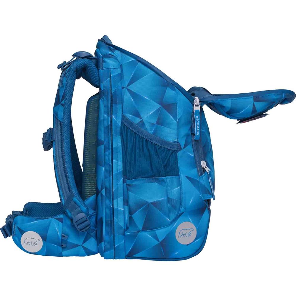 Beckmann Active Air FLX Blue Lightning Schulrucksack Set 8tlg.