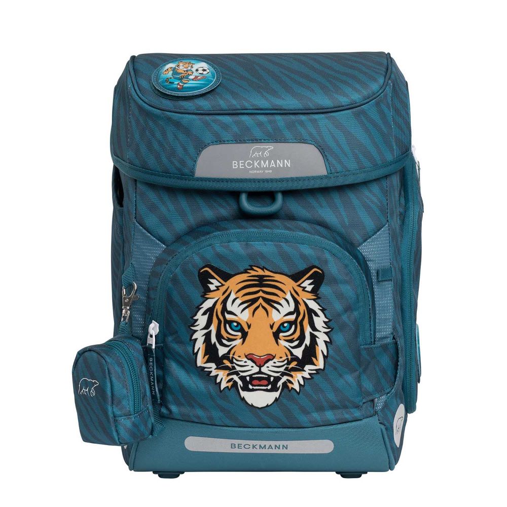 Beckmann Plus Air Tiger Stars Schulranzen Set 6tlg.