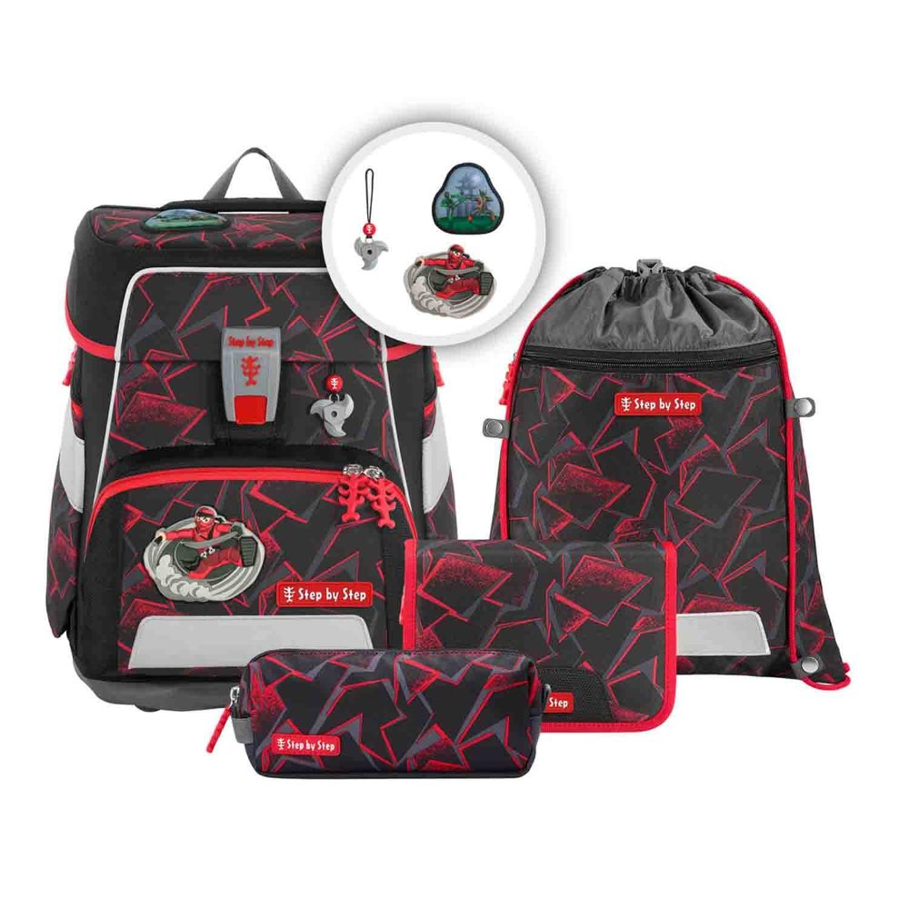 Step by Step Space Ninja Yuma Schulranzen Set 5tlg.