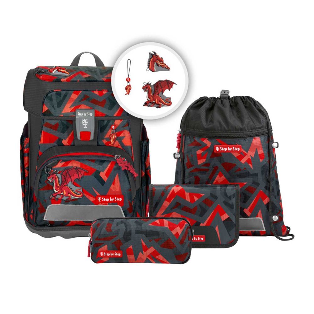Step by Step Cloud Dragon Firo Schulranzen Set 5tlg.