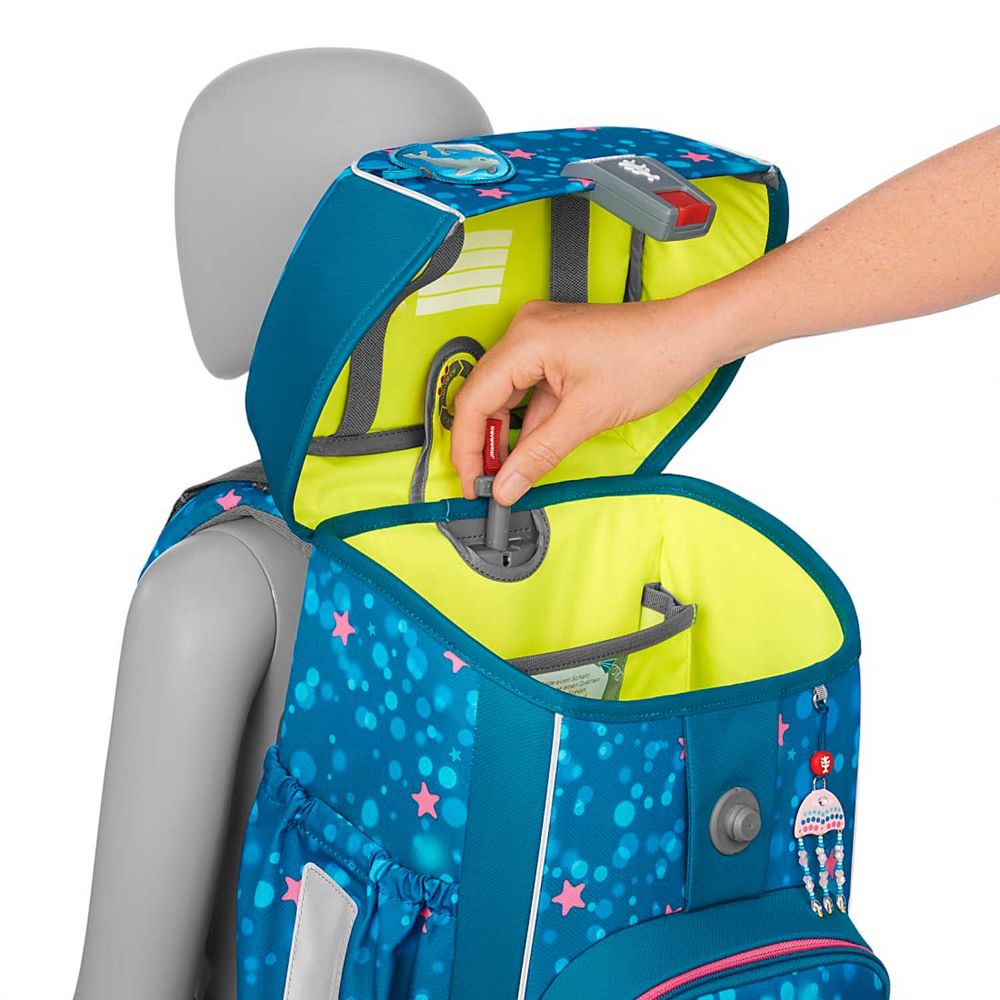Step by Step Giant Dolphin Azura Schulranzen Set 5tlg.