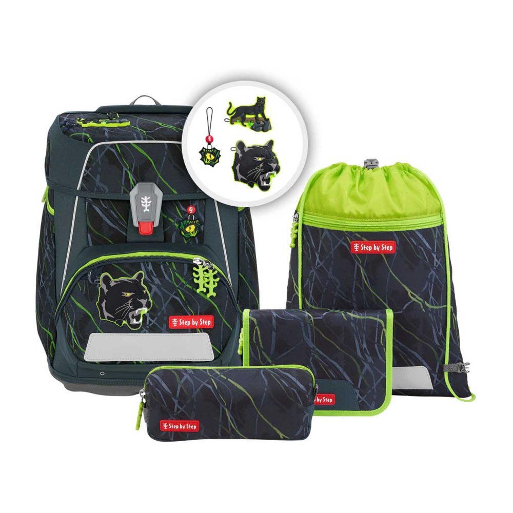 Step by Step Space Danger Cat Chiko Schulranzen Set 5tlg.
