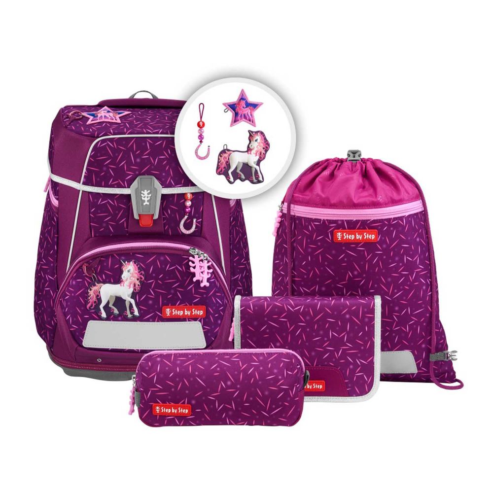 Step by Step Space Unicorn Nuala Schulranzen Set 5tlg.