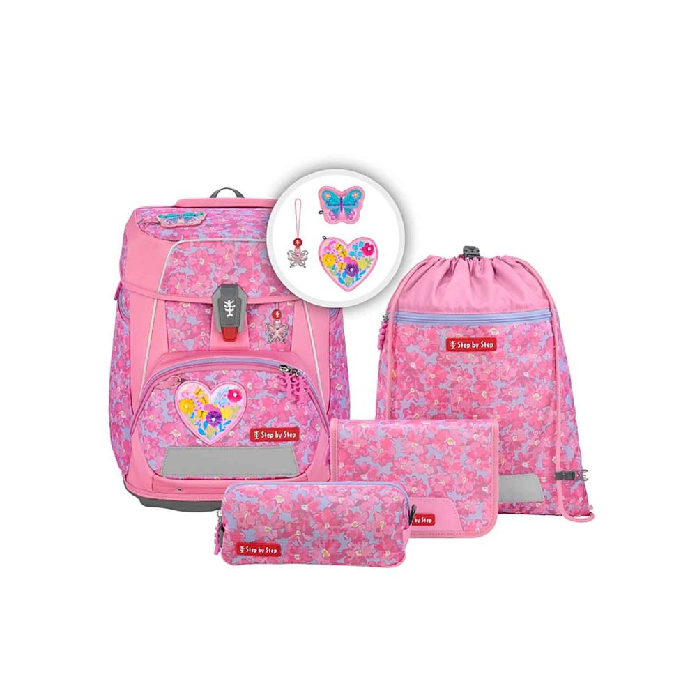 Step by Step Space Heart Luma Schulranzen Set 5tlg.