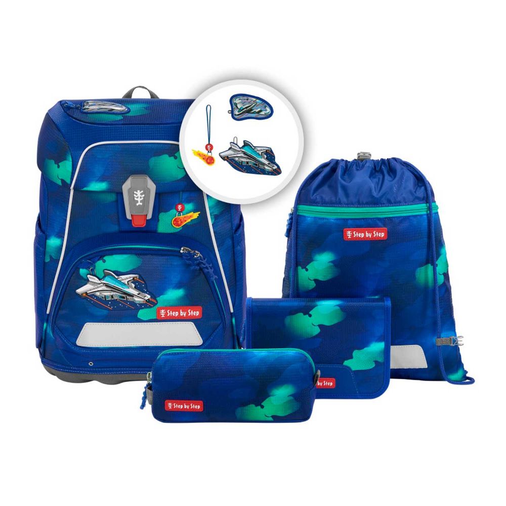 Step by Step Fit Starship Juno Schulranzen Set 5tlg.