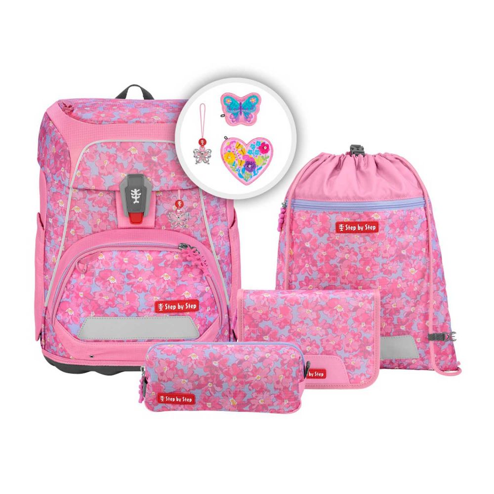 Step by Step Fit Heart Luma Schulranzen Set 5tlg.