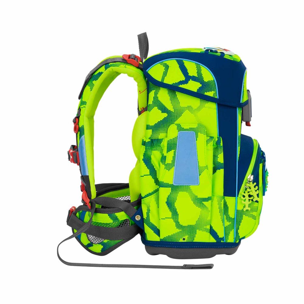Step by Step Cloud Neon Soccer Leo Special Edition Schulranzen Set 5tlg.