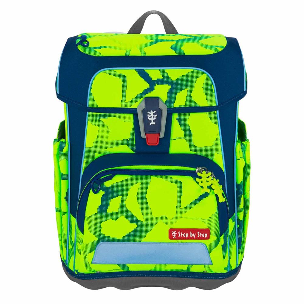 Step by Step Cloud Neon Soccer Leo Special Edition Schulranzen Set 5tlg.