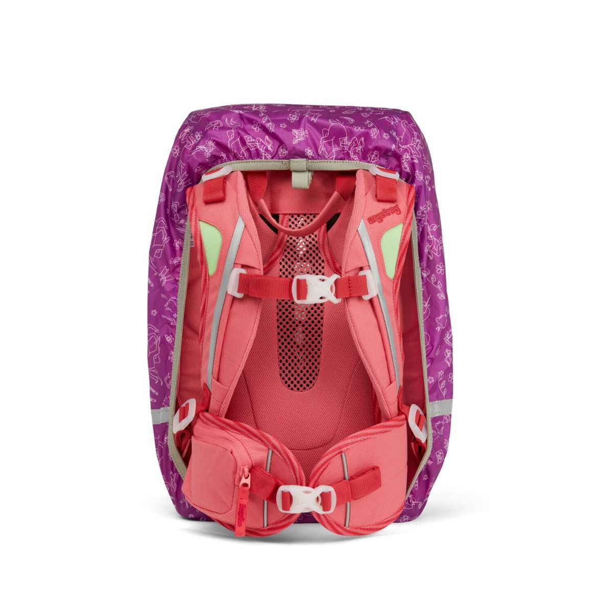 Ergobag Regencape Pferde Regenhülle