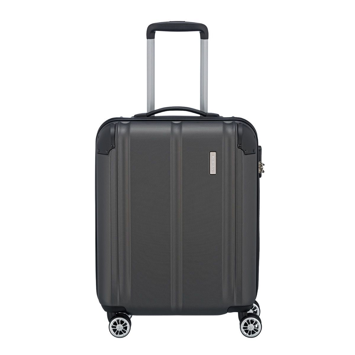 Travelite City Anthrazit 4-Rollen Trolley S 55cm