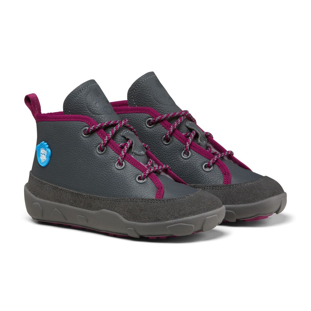 Affenzahn Winterschuh Leder Easy Vogel