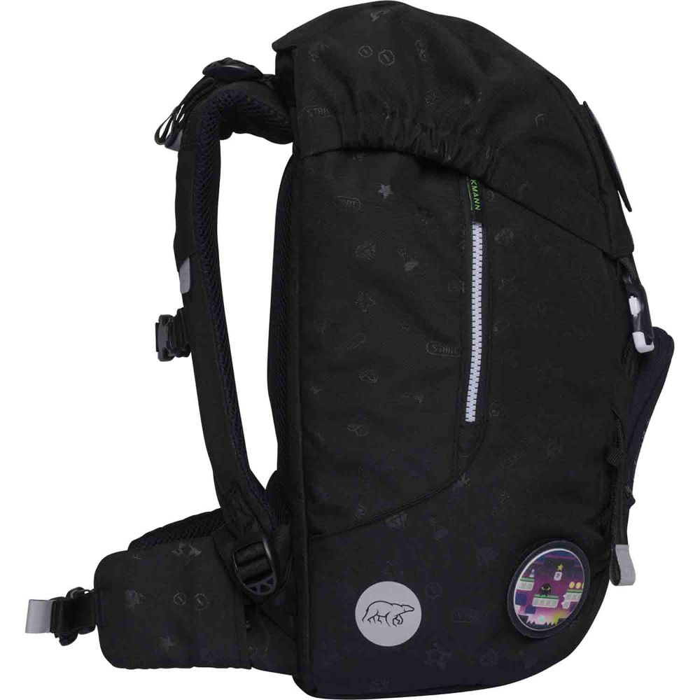 Beckmann Classic Maxi Pixel Schulrucksack Set 6tlg.