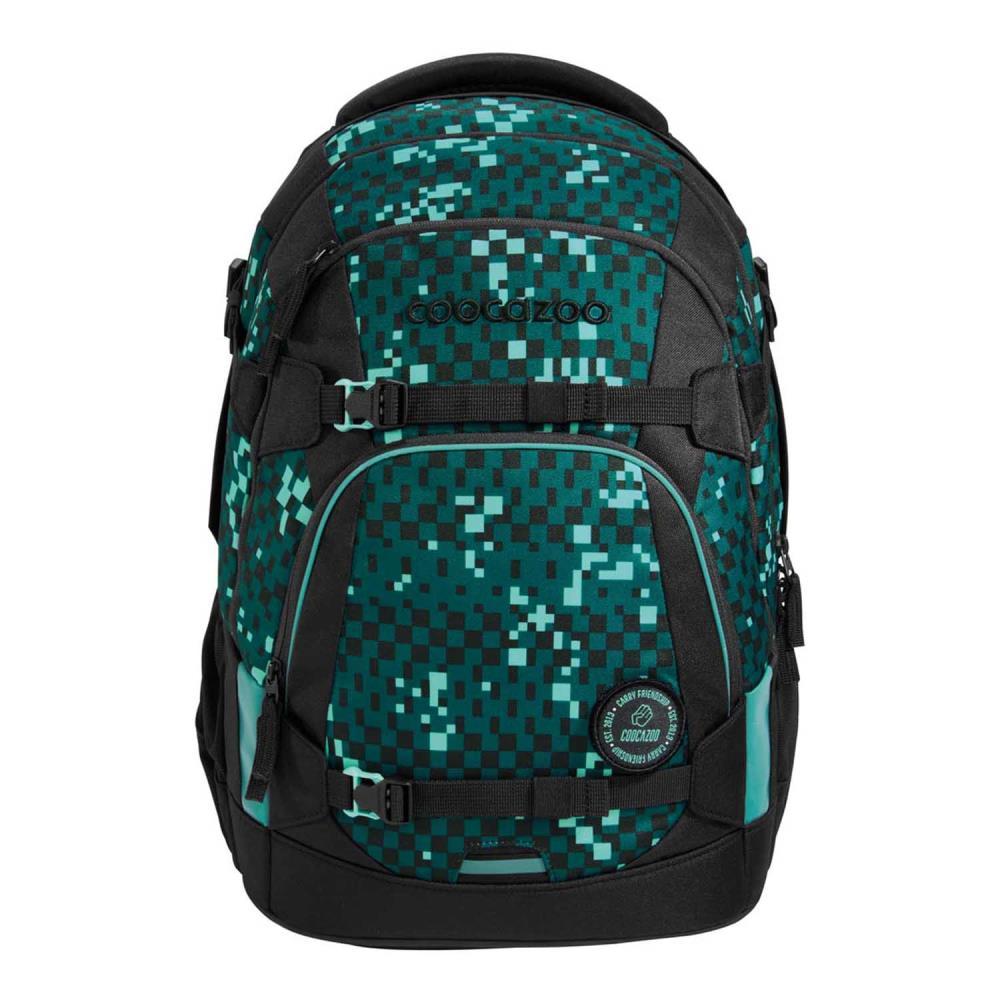 Coocazoo Mate Pixel Blox Schulrucksack Set 3tlg.