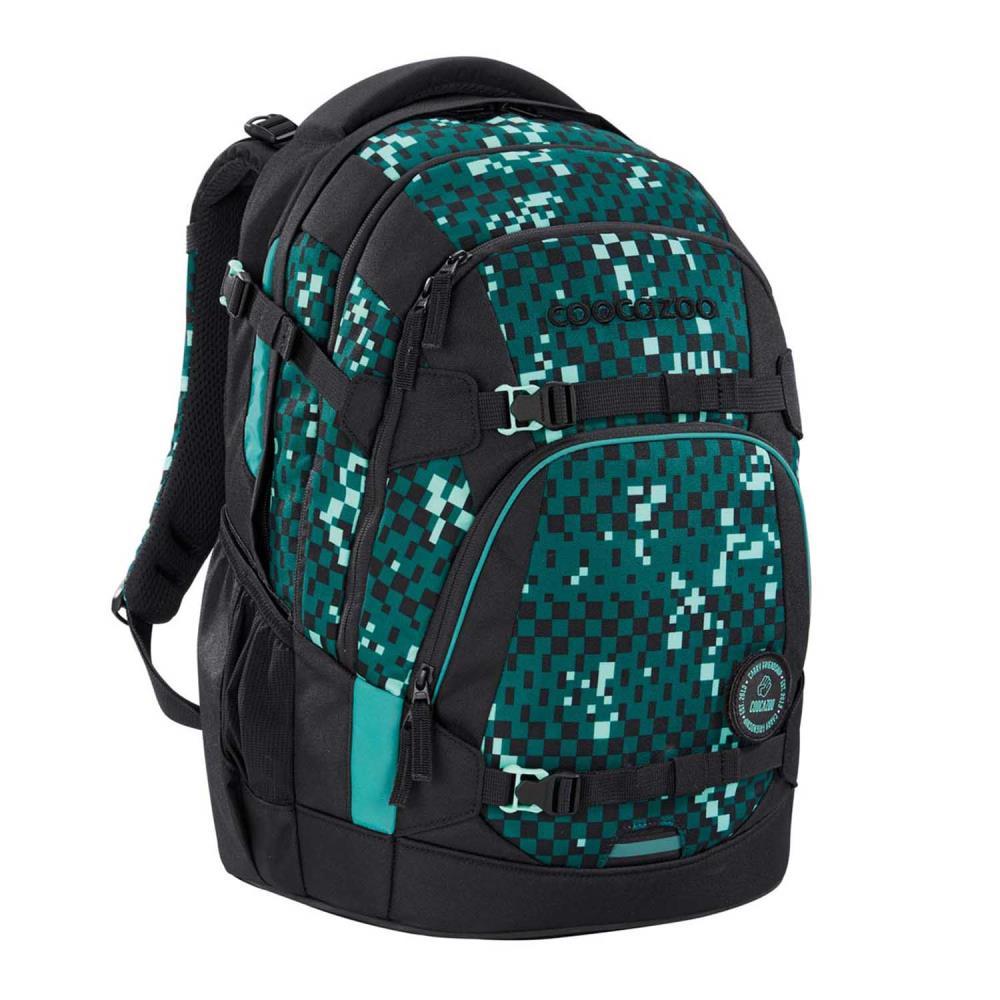 Coocazoo Mate Pixel Blox Schulrucksack Set 3tlg.