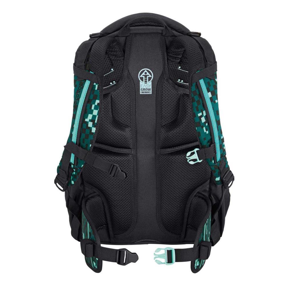 Coocazoo Mate Pixel Blox Schulrucksack Set 3tlg.