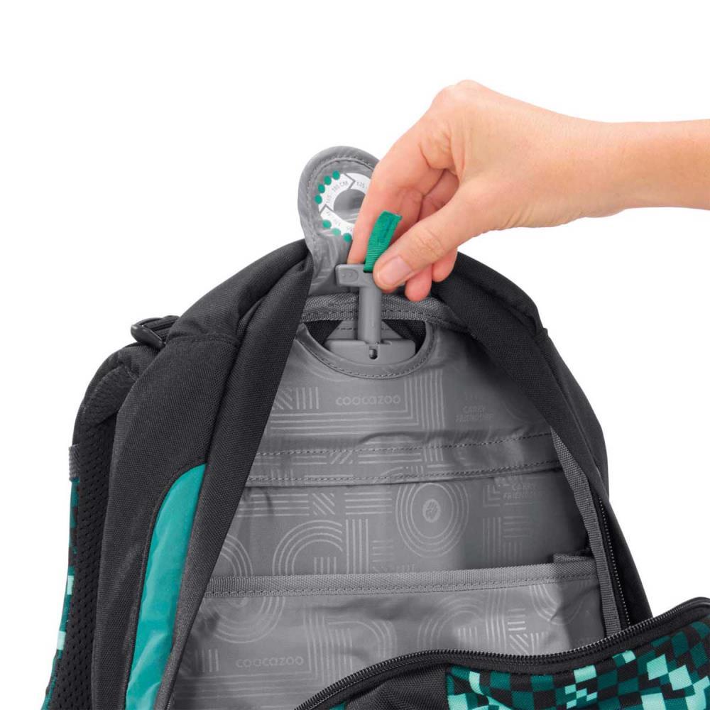 Coocazoo Mate Pixel Blox Schulrucksack Set 3tlg.