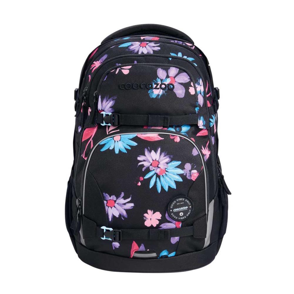 Coocazoo Porter Floral Artnight Schulrucksack Set 2tlg.