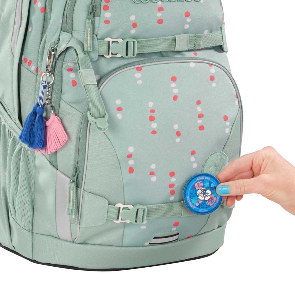 Coocazoo Porter Dancing Dots Schulrucksack Set 3tlg.